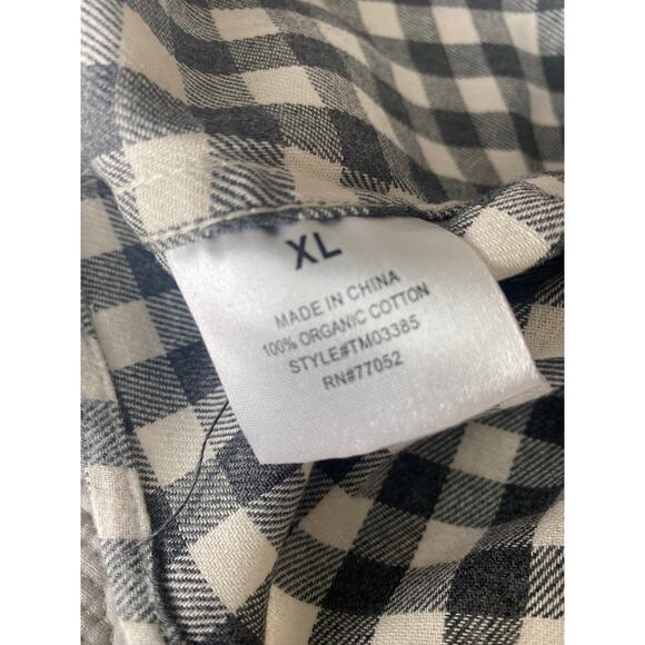 Threads 4 Thought Organic Cotton Flannel Shirt - XL - Picture 7 of 7